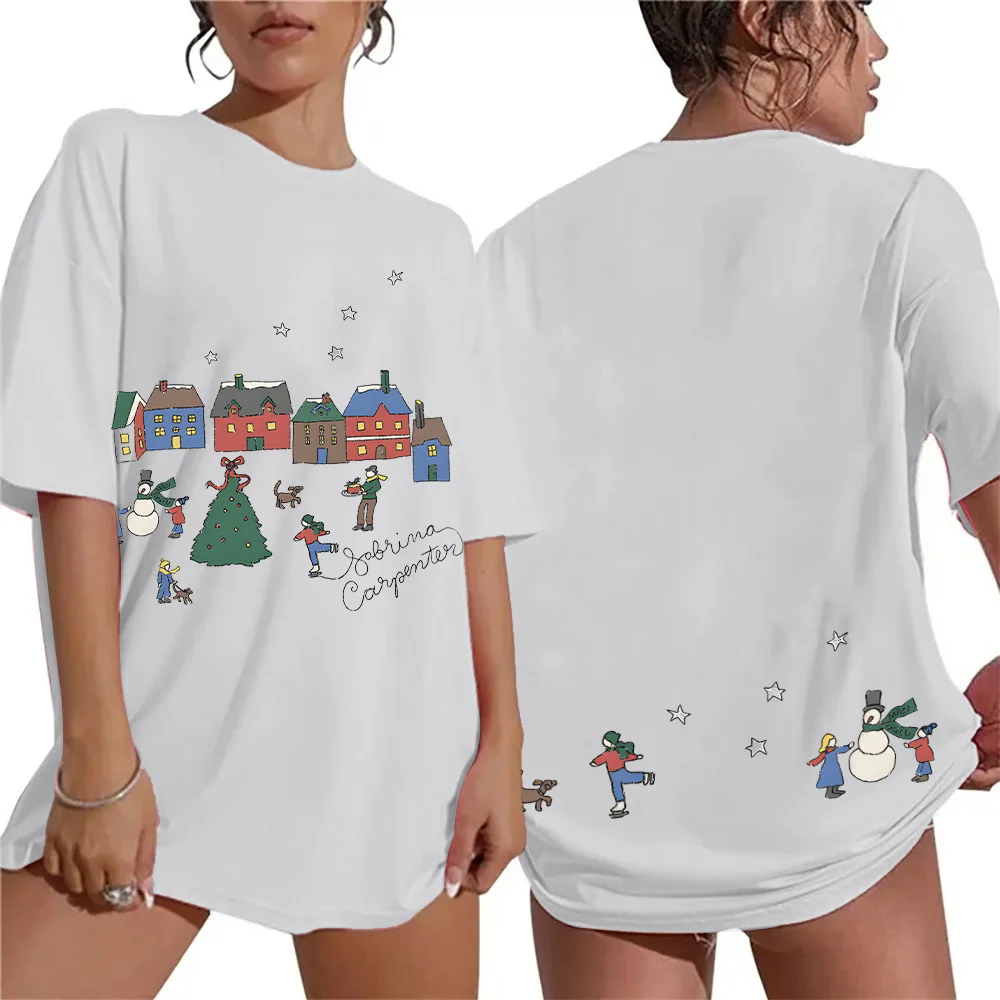 Camiseta Fruitcake Jamboree Sabrina carpintero, camiseta gráfica de moda, ropa de calle Unisex de manga corta, camiseta femenina de algodón puro de verano