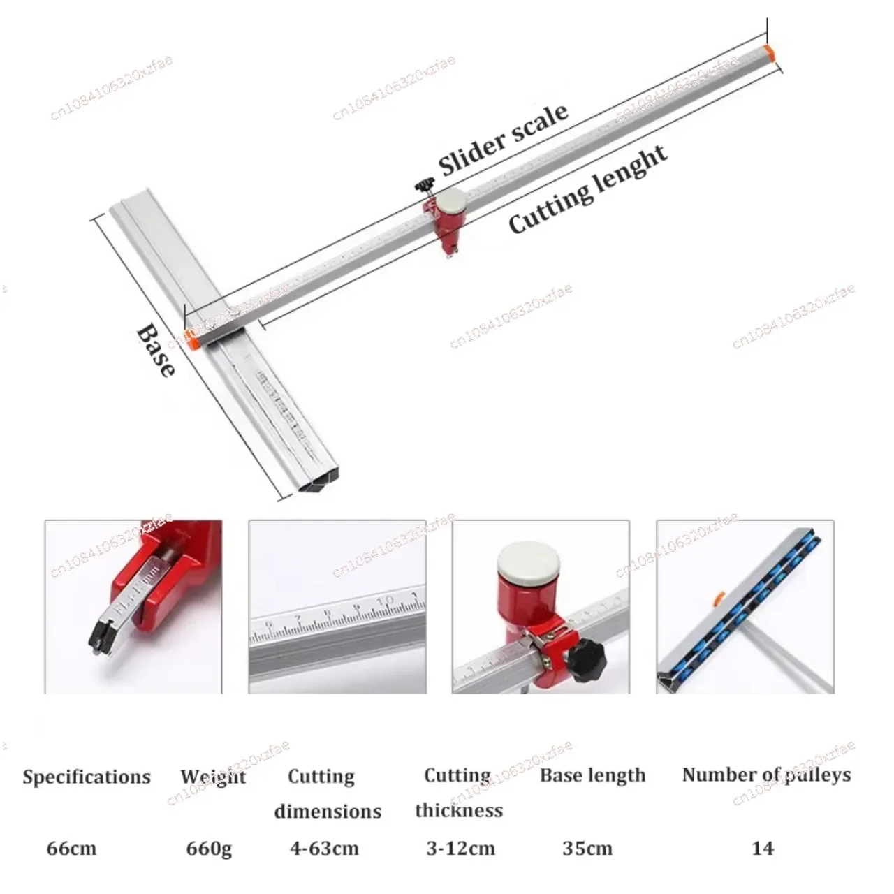 Glass tile cutting tools Flooring and porcelain ceramic cutters Glass Pusher T-shaped building tools