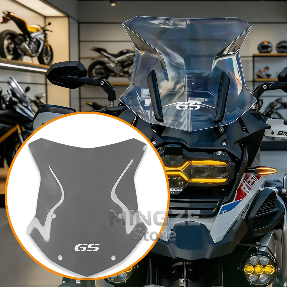 สำหรับ BMW R1200GS R1250GS LC Adventure GS R1200 R1250 ปี 2013-2025 ชิลด์บังลมมอเตอร์ไซค์  แผ่นบังลม  ตัวกันลม
