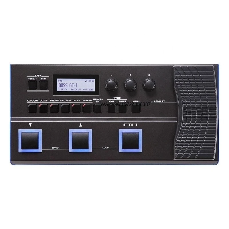 TH - VN - SG DDP | Boss GT-1 Guitar Effects Processor - Multi Pedal for Gtr, Studio to Stage