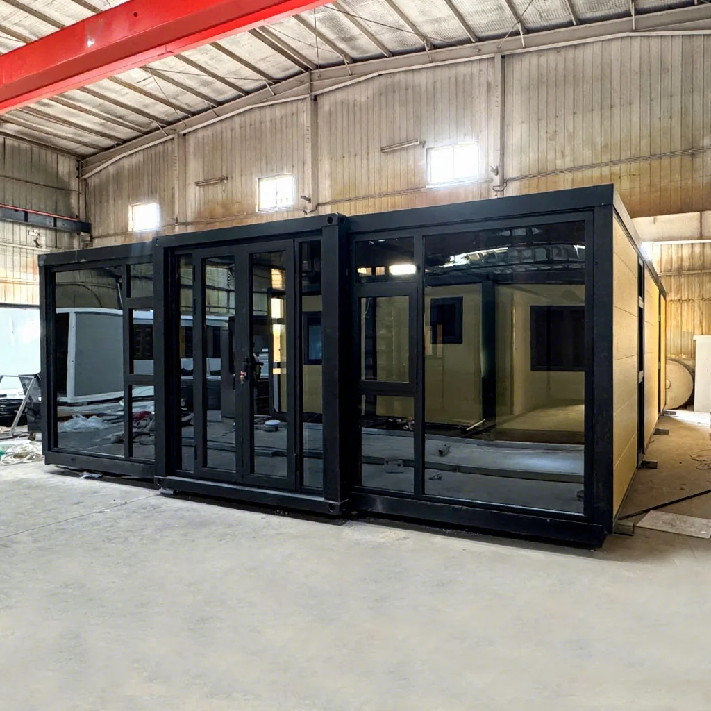 Customized Wholesale Prefabricated 20Ft 30Ft 40Ft Container Expandable House Steel Structure Prefab Building Movable Home Casa M