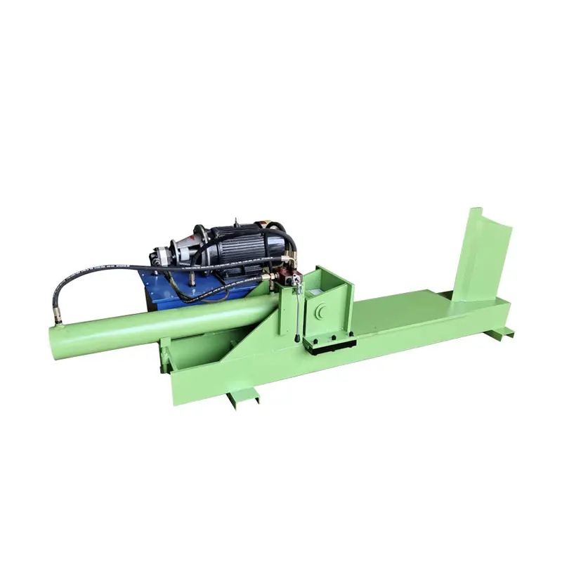 Continuous Operation Electric Wood Splitter Service Equipment Without Power Interruption