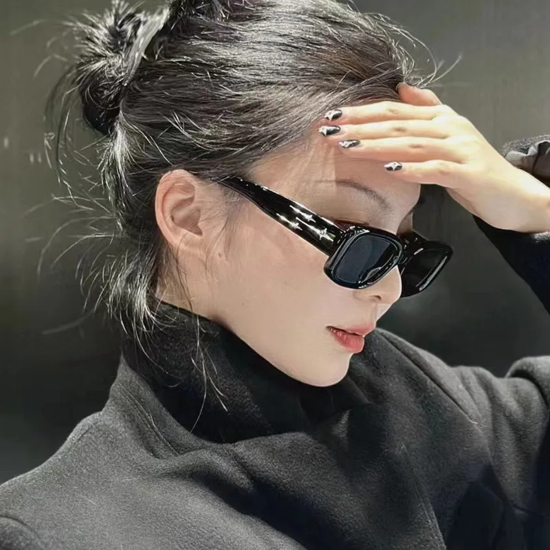 

New Small Rectangle Frame Sunglasses Women's Fashion Jelly Color Sun Glasses Summer Travel UV400 Oculos De Sol Eyewear