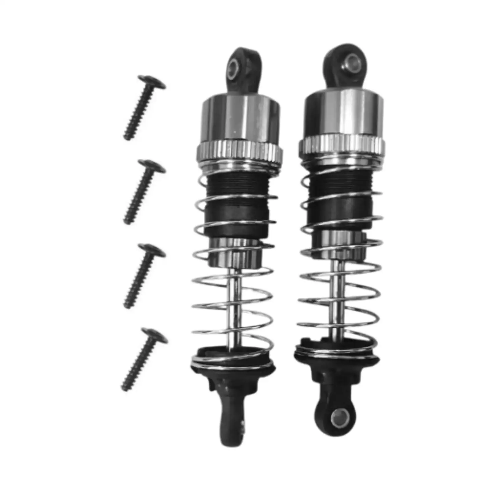 2 Pieces RC Shock Absorbers Update Parts for 14208 14210 1:16 1:14 Scale