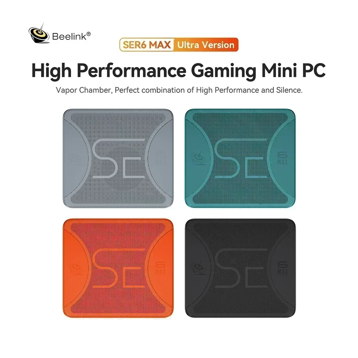 Beelink SER6 MAX  Ryzen 9 6900HX Mini PC Ryzen 7 7735HS Wifi 6 BT5.2 DDR5 4800Mhz NVME SSD SODIMM Gamer Computer