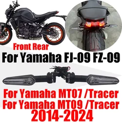 For YAMAHA MT07 MT09 MT-07 MT-09 TRACER FZ-09 Motorcycle Accessories LED Turn Signal Light Indicator Directional Flasher Lamp