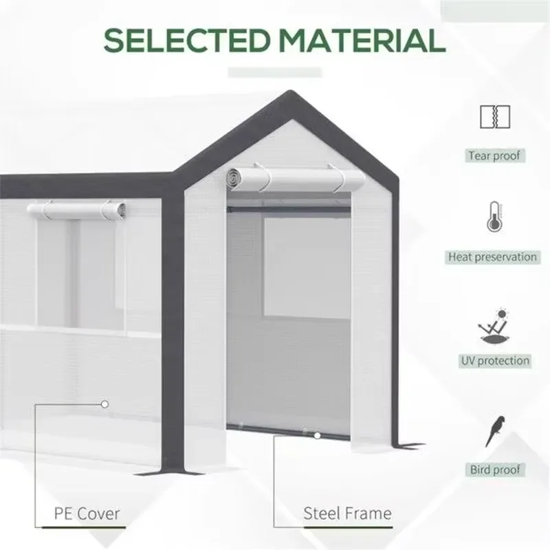 Mini Walk-in Garden Greenhouse for Outdoor Plant Growing