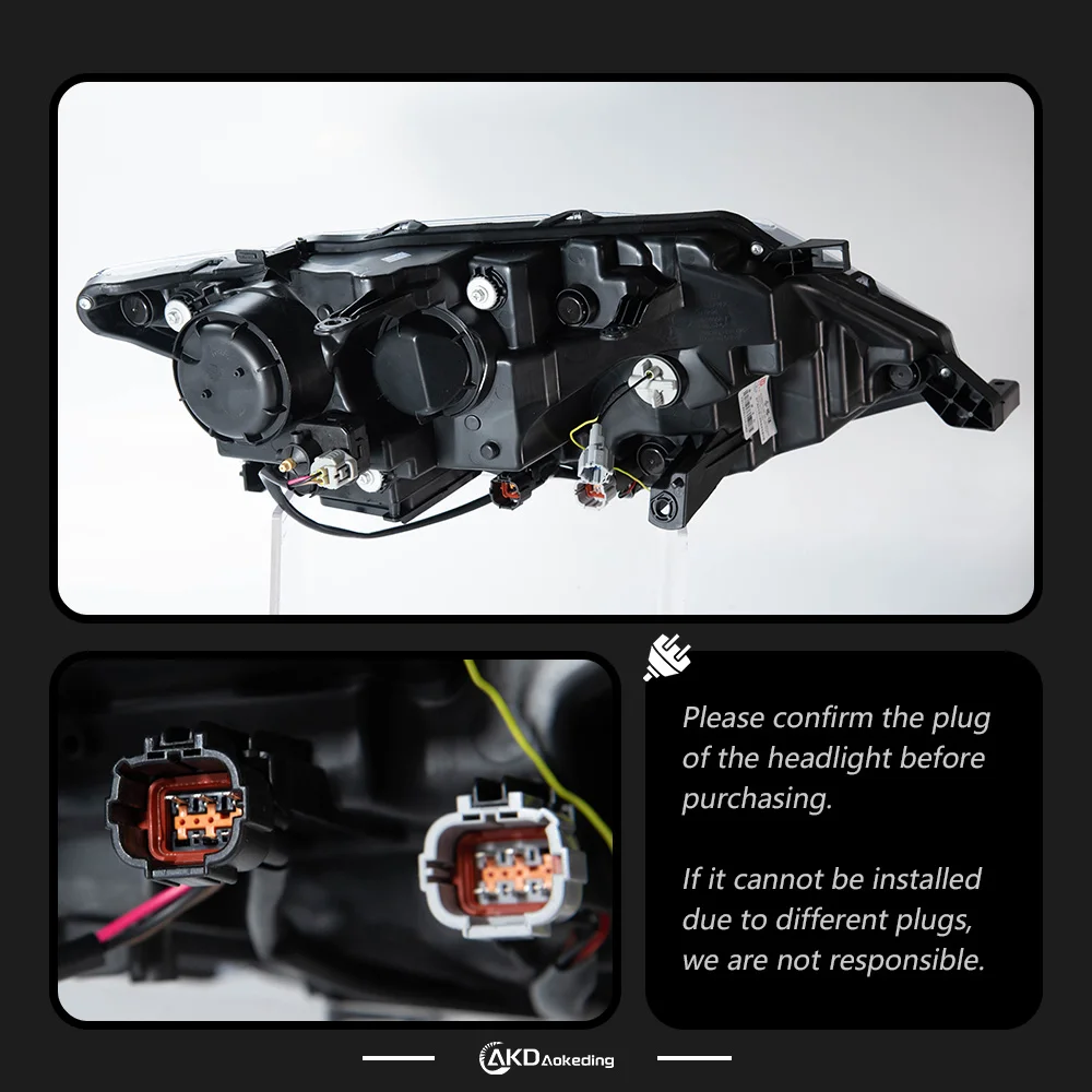 2 قطعة المصابيح الأمامية لنيسان X-trail 2017-2020 LED DRL العارض عدسة الديناميكية اكسسوارات السيارات #4