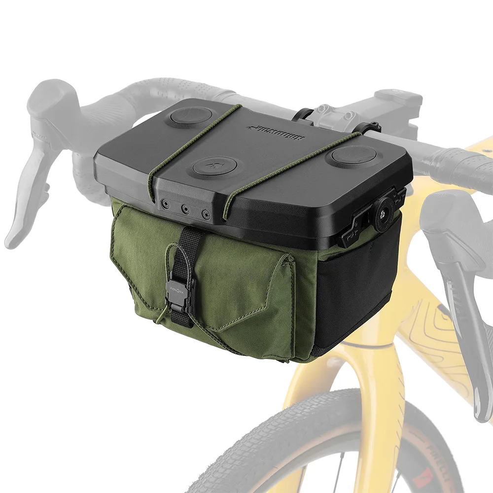 【¥17,155】Rhinowalk 自転車ハンドルバーバッグ 3.3L クイックリリース ブラック×レッド 特別割引-アリエク特価アラート