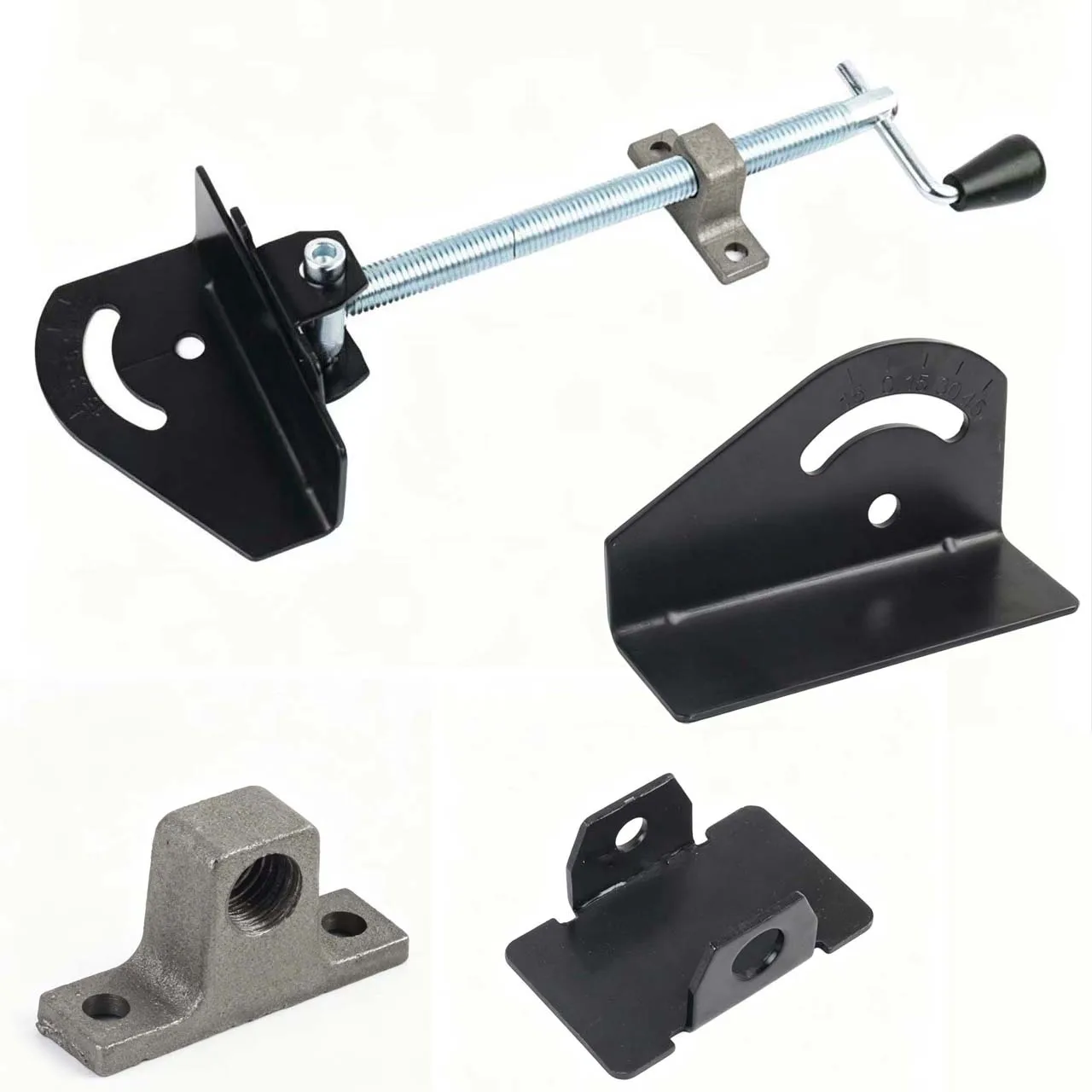 Quick Clamp Fixture Assembly For 355 Steel Cutting Machine, Cast Iron Workpiece Holder With Secure Locking Device