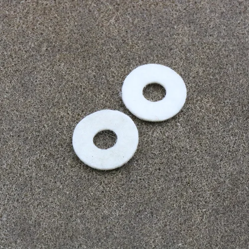 Imagen 2 del producto Pastilla de freno de fieltro de rueda giratoria de lana, placa de fricción de tableta de alivio de fuerza, accesorios de reacondicionamiento de carrete de Baitcasting, 2 uds.