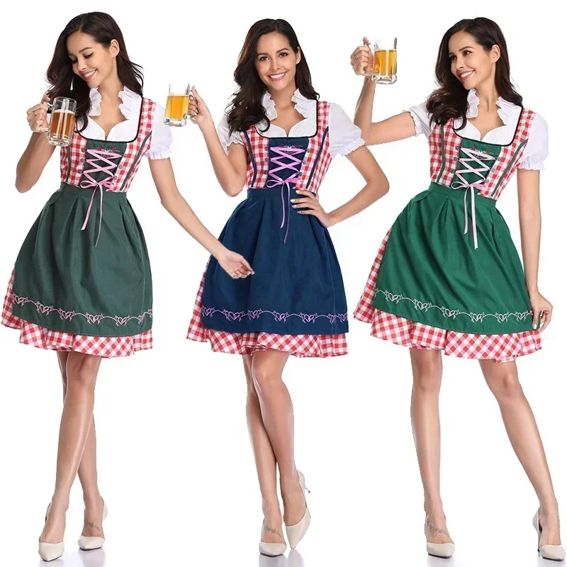 

German Bavarian Oktoberfest Beer Maid Dirndl Dress