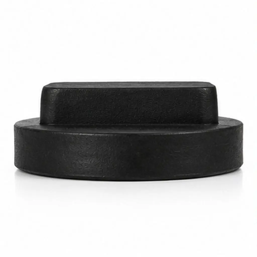 2Pcs Rubber Jack Pads Shock Absorber Blocks Vehicle Floor Jack Cushion Stable Support Rubber Jacking Pads Buffer