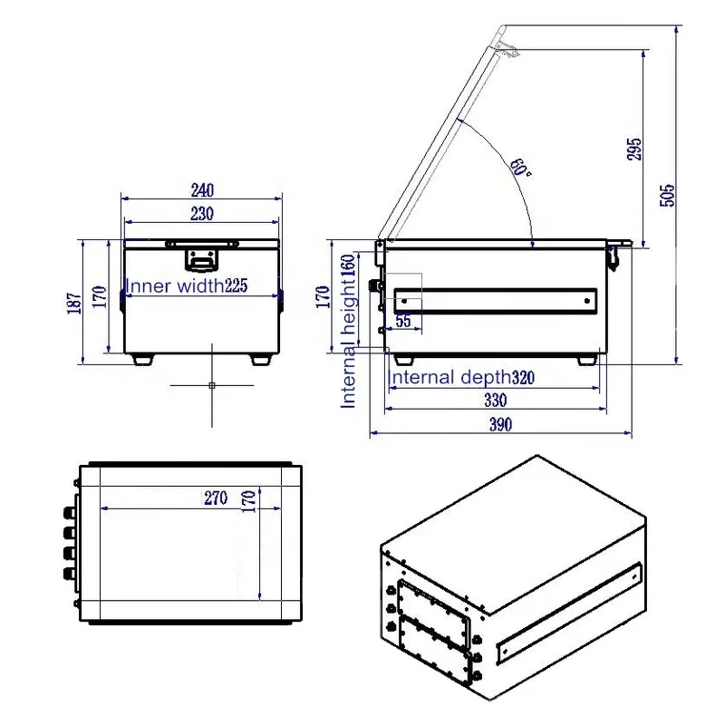 Custom Shield Enclosure SPTE Sheet Metal Parts Stamping EMI RF Shielding Cover Box For PCB