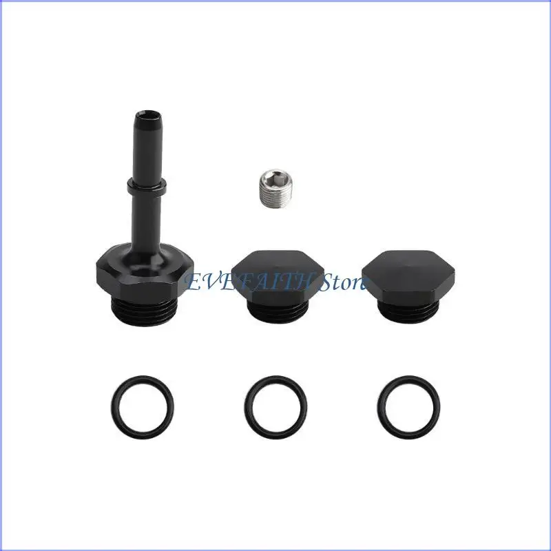 

124B Aluminum set Metal with Oil Gauges for K20 K24