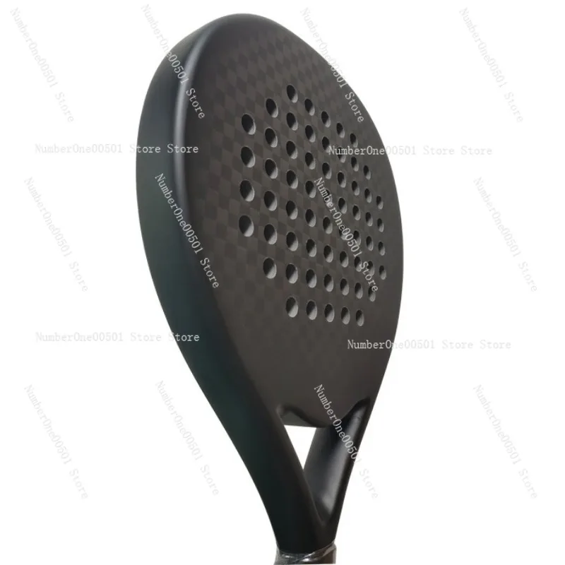 12K Padel Racket Beach Tennis Racquet for Outdoor Training and Recreational Sports
