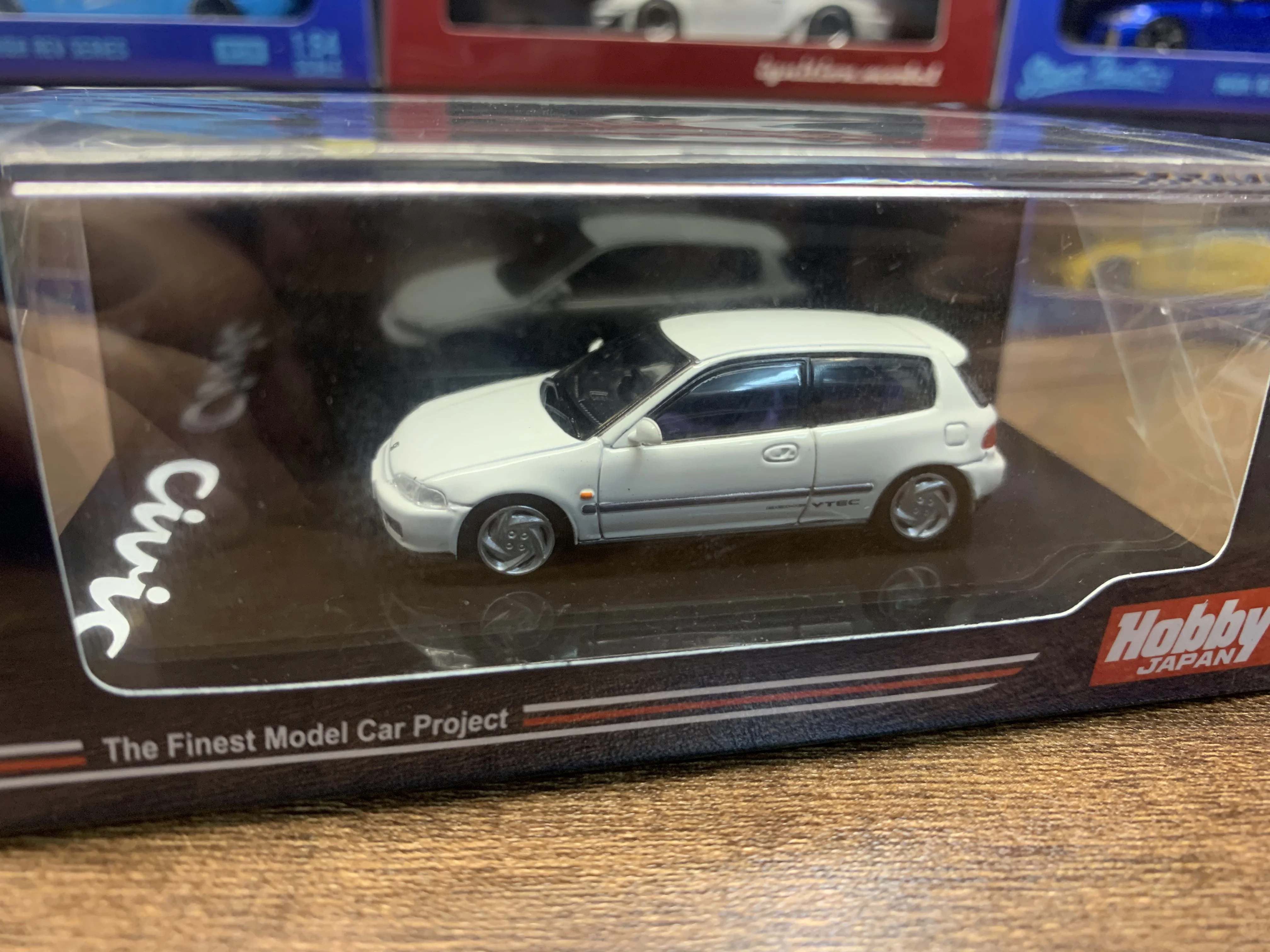 Hobby Japan 1/64 para Civic EG6, modelo de coche fundido a presión, juguetes para niños, regalo