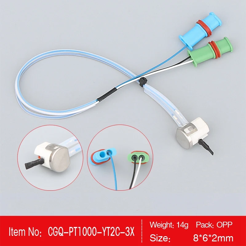 Parking Heater Temperature Sensor PT1000 Three Line Double Head Sensor for Eberspacher Webasto D2 D4 2000W 5000W B