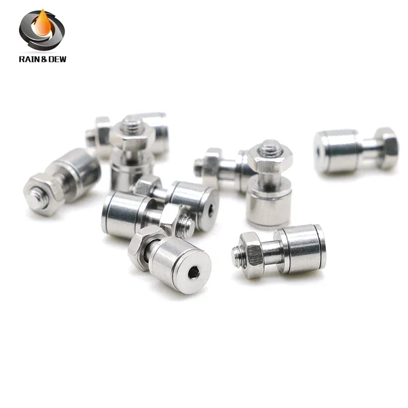 1 قطعة محامل أتباع كام CFS2.5V KR5 مسمار نوع تحمل SUS304 الفولاذ المقاوم للصدأ الأسطوانة المسار عداء تحمل CFS4V CFS5V CFS6V CF3 CF4