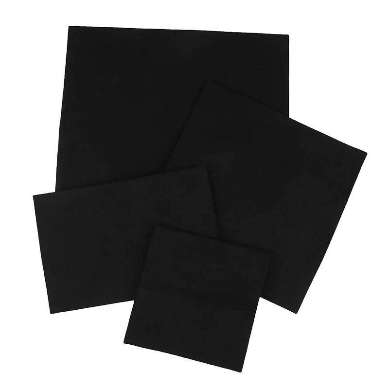 

High Temp Durable Felt Black Welding Protective Blanket Torch Shield Pack Carbon Fiber Protective Sheet