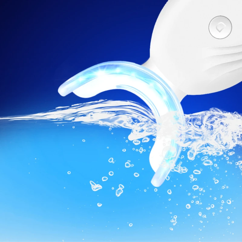 Strumento per sbiancare i denti denti bianchi gel per la rimozione delle macchie gialle wireless blue Cold Light led cleaner sbiancante alito fresco
