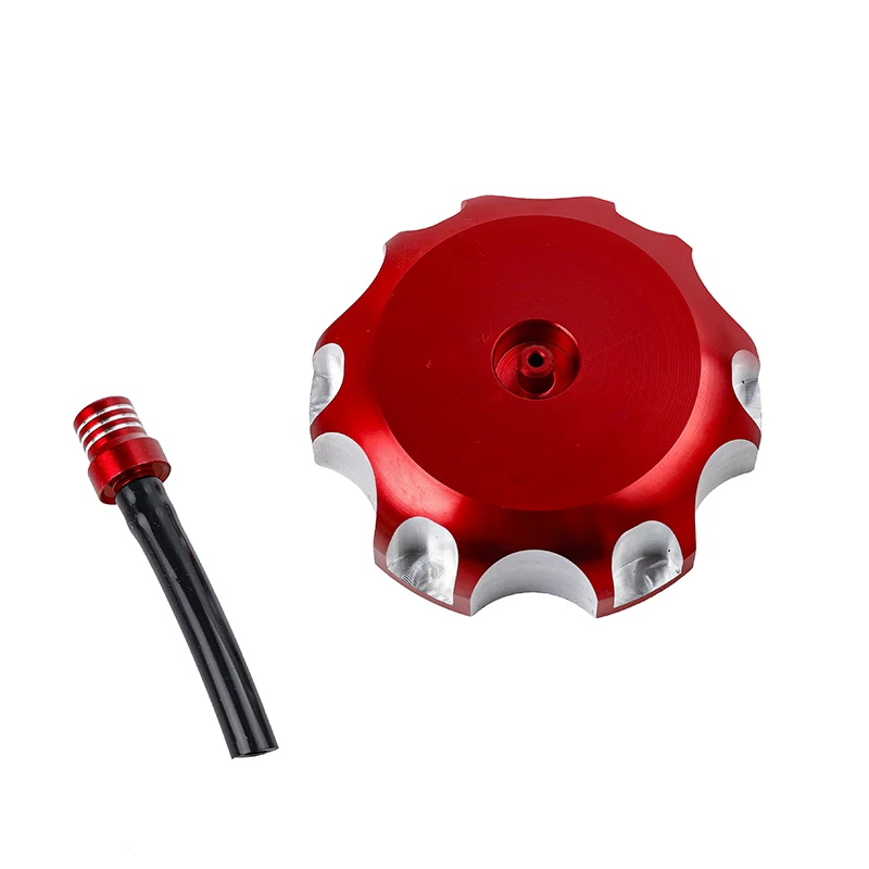 Motorcross Dirt bike Pit Bike Black Red Blue Gold Colour Aluminum CNC Alloy Fuel Gas Tank Cap Fit CRF 250 450 XR250 250R Series