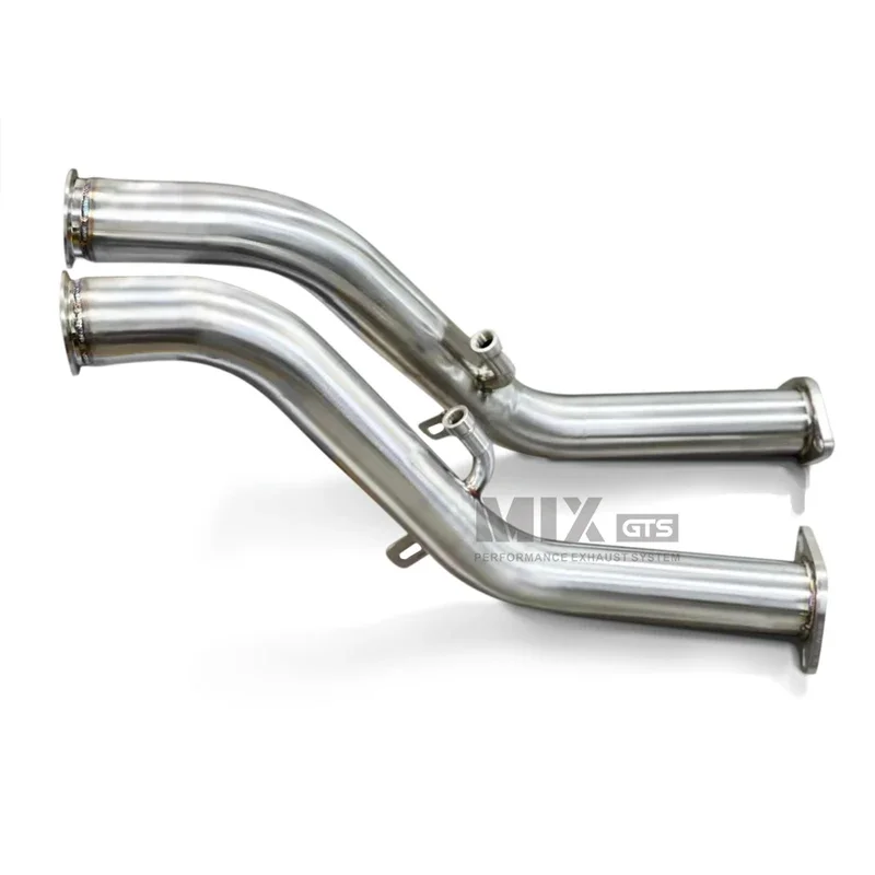 

Infiniti Q50 Q60 3.0T Stainless Steel 304 Downpipe High Performance Exhaust System Original Equipment Manufacturer No Cat Exhaus