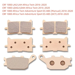 Motorcycle Metal Sintering Front Rear Brake Pads For Honda CRF 1000 CRF1000 Africa Twin Adventure Sport ES ABS 2016-2020 17 18