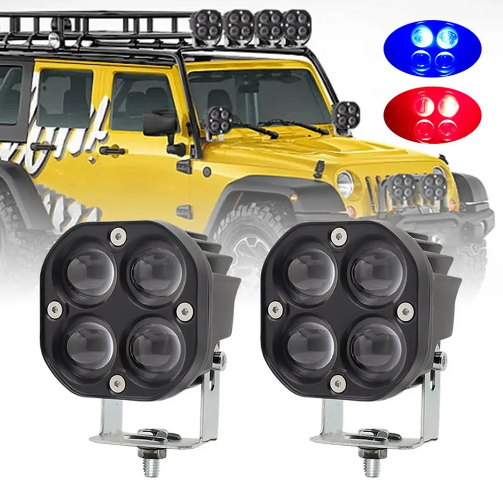 

6000LM Car Spotlight 60W 12-36V Motorcycle Boat Off Road Roof LED Spotlight Waterproof Headlight Searchlight Car Fog Lights