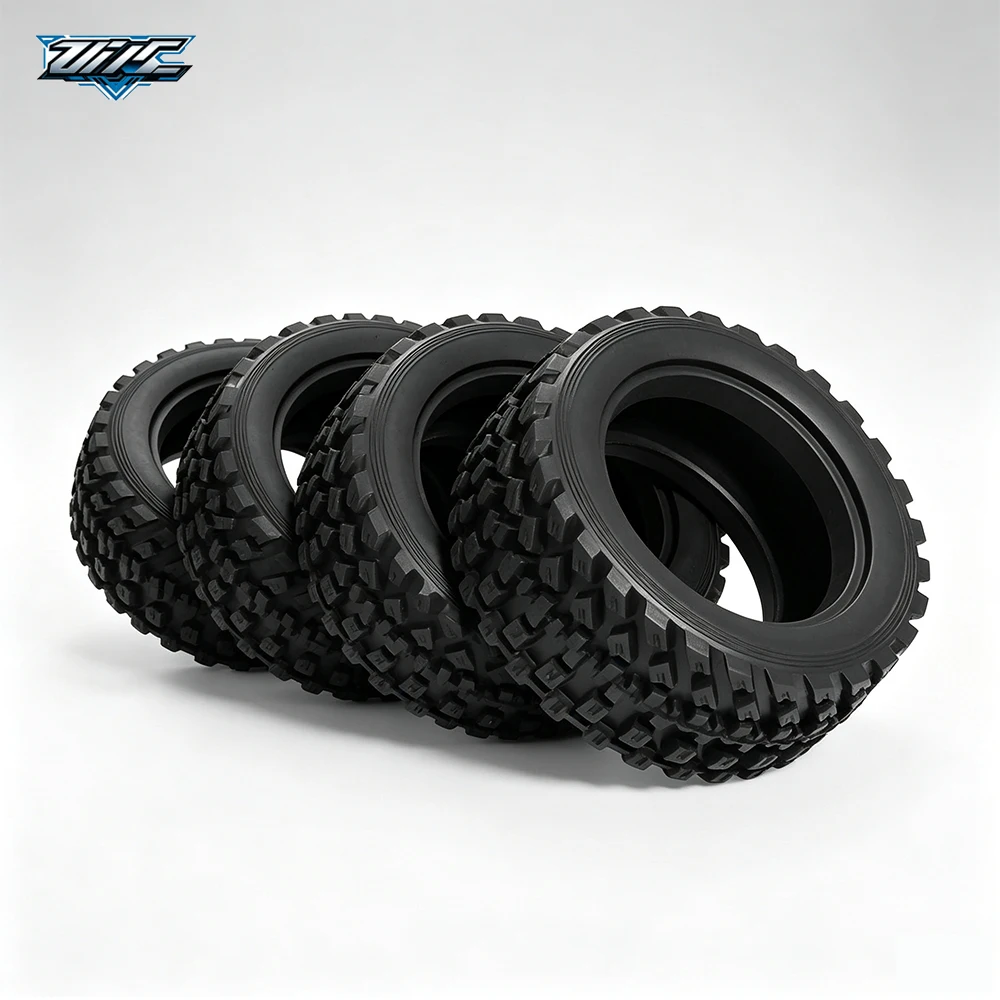 60D Hard Rubber RC Car Tires, 58mm 4PCS On‑Road Drift Tyres For 1/10 Sakura Traxxas HSP Tamiya HPI Upgrade Parts