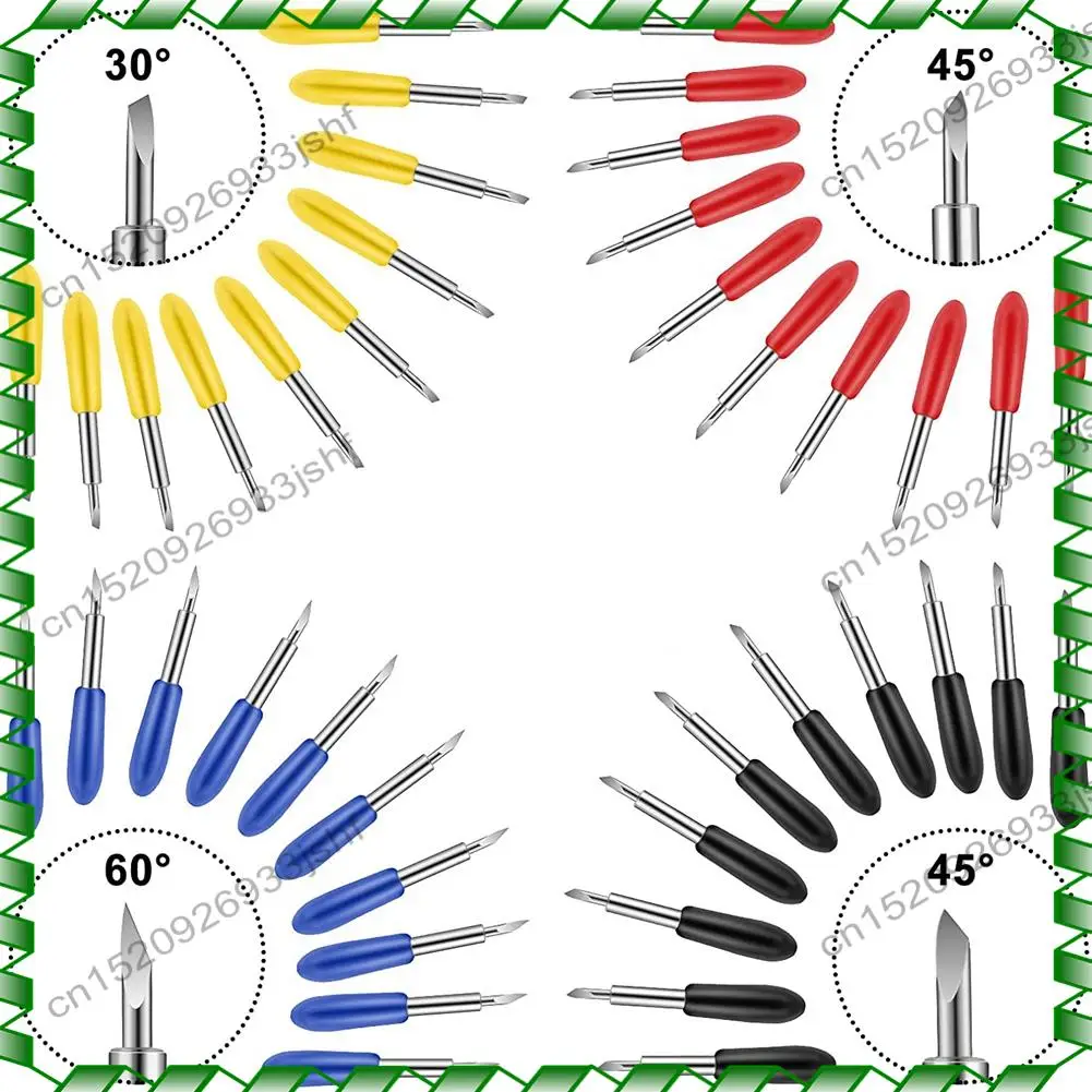 

-BOFF Cutting Blades For Cricut Explore Air/Air 2 Maker Cutting Blades Fine Point Blade Tool For Vinyl Fabric Cutting Machine