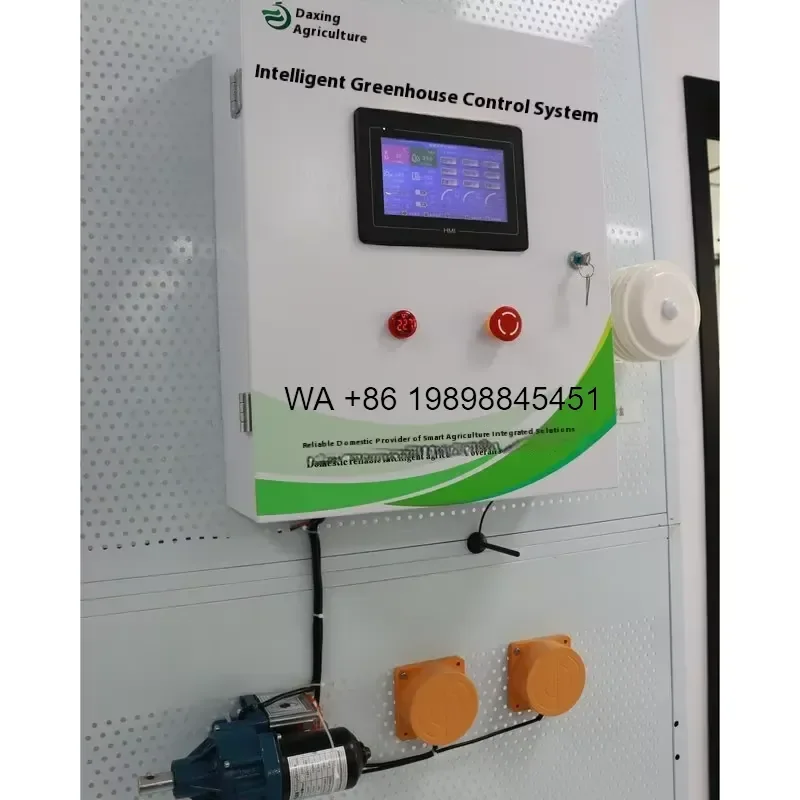Wmwmnu Smart IoT Greenhouse Control System WiFi 4G LoRa APP Remote Auto Climate Irrigation Temp Humidity CO2
