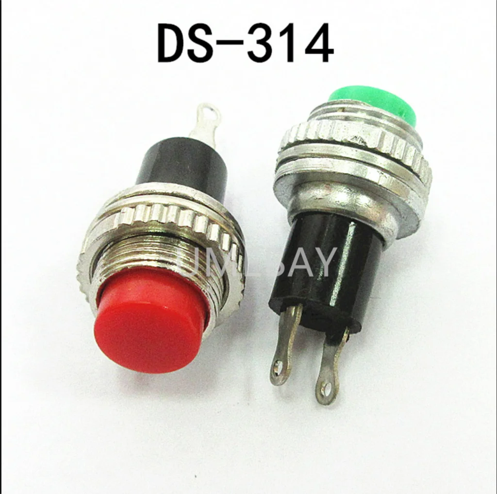 10PCS    10MM small button switch DS-316 DS-314 lockless self reset doorbell horn switch