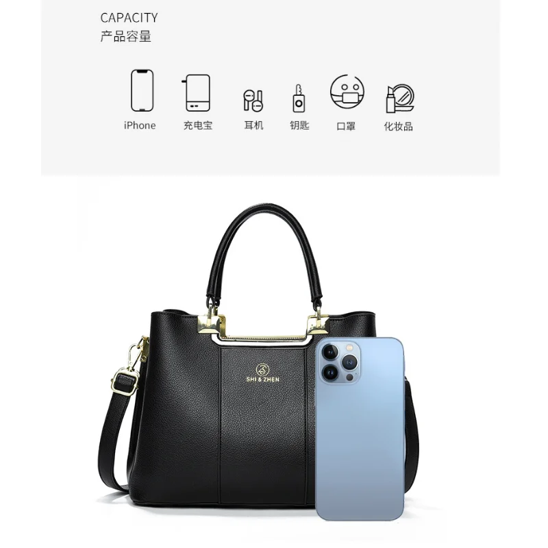 

Luxury Brand Designer Women'S Handbag Large Capacity Casual Shoulder Bag Classic Trend Crossbody Bag Commuting Tote Bag Women
