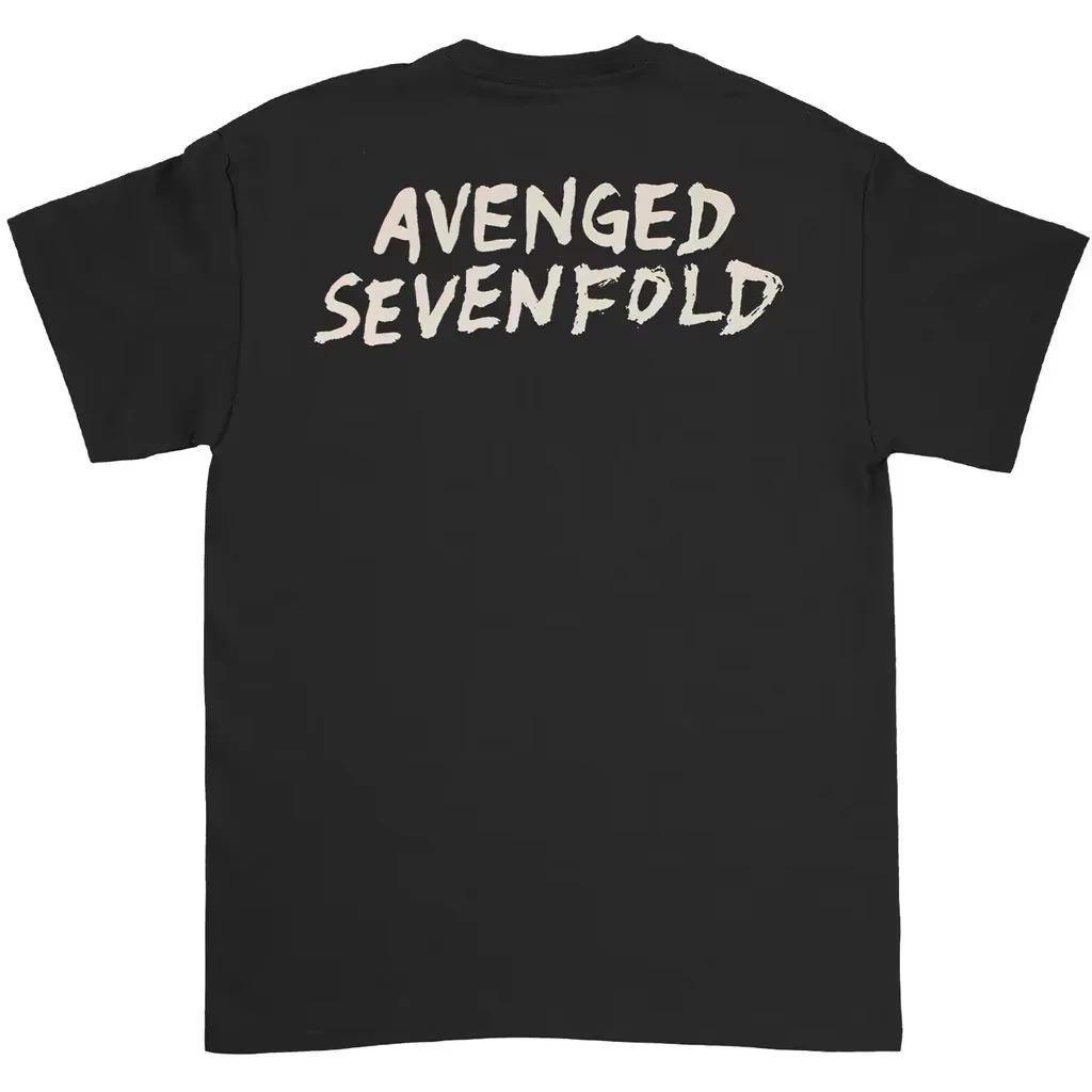 2026 The Summer Hit The Metal Band Avenged Sevenfold Theme Outdoor Leisure Fashionable Men's Short Sleeve T-shirt