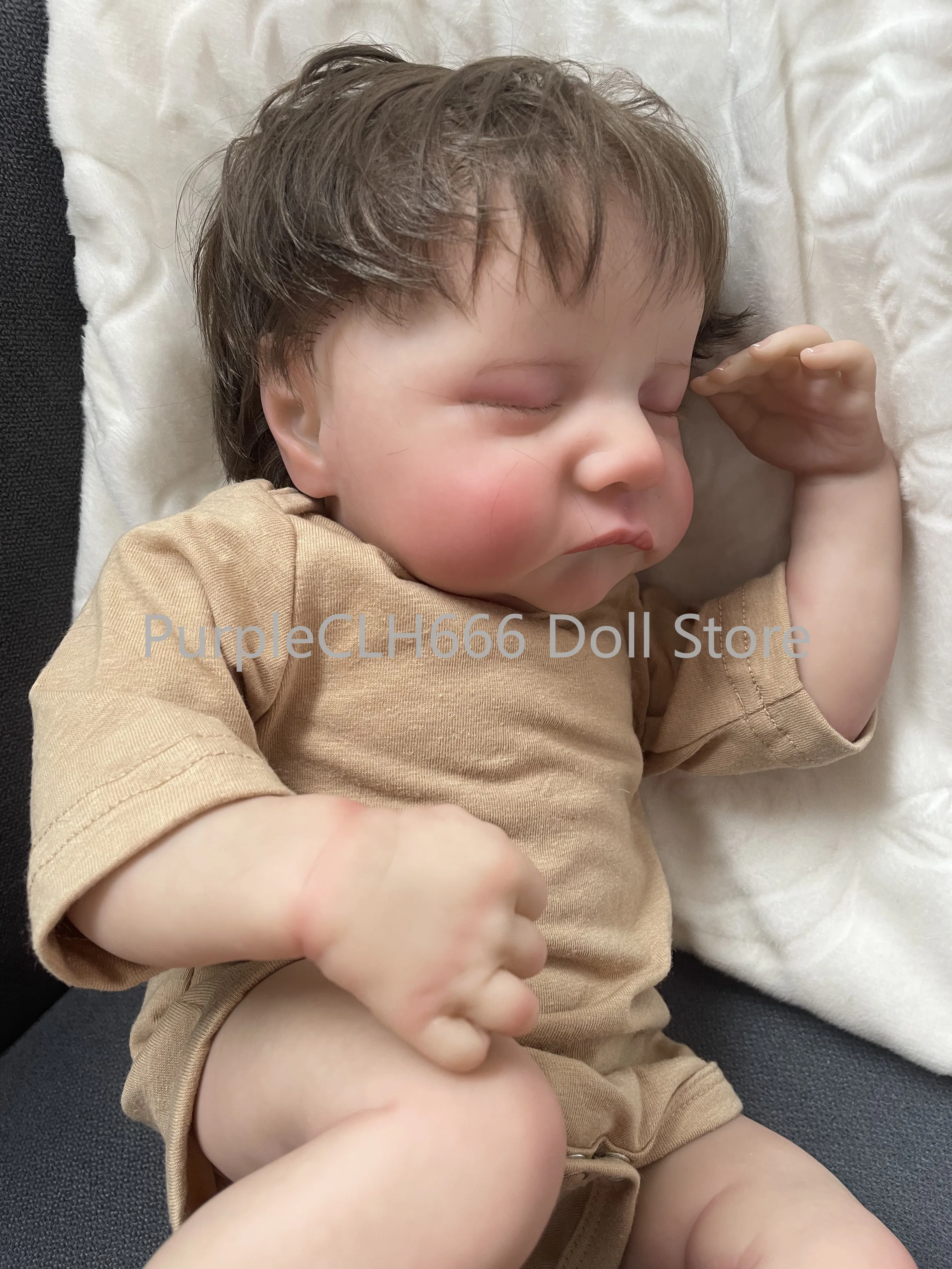 19 inch Levi Reborn Bebe Twee Versies Zacht Lichaam en Full Body Siliconen Hoge Kwaliteit Handgemaakte Assembleren Poppen Speelgoed voor Meisje