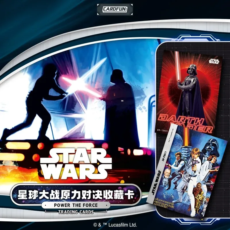 การ์ดสะสมของแท้จาก Star Wars: Force Duel (STAR WARS) รุ่นลิมิเต็ดอิดิชั่น หายาก ของสะสมจากภาพยนตร์ ของเล่น ของขวัญ