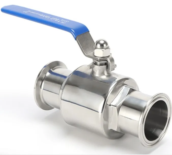 

3/4" 1" 1-1/4" 1-1/2" 2" 304 Stainless Steel Sanitary Straight Ball Valve For Food Homebrew Diary Product 9/25/32/38/51mm