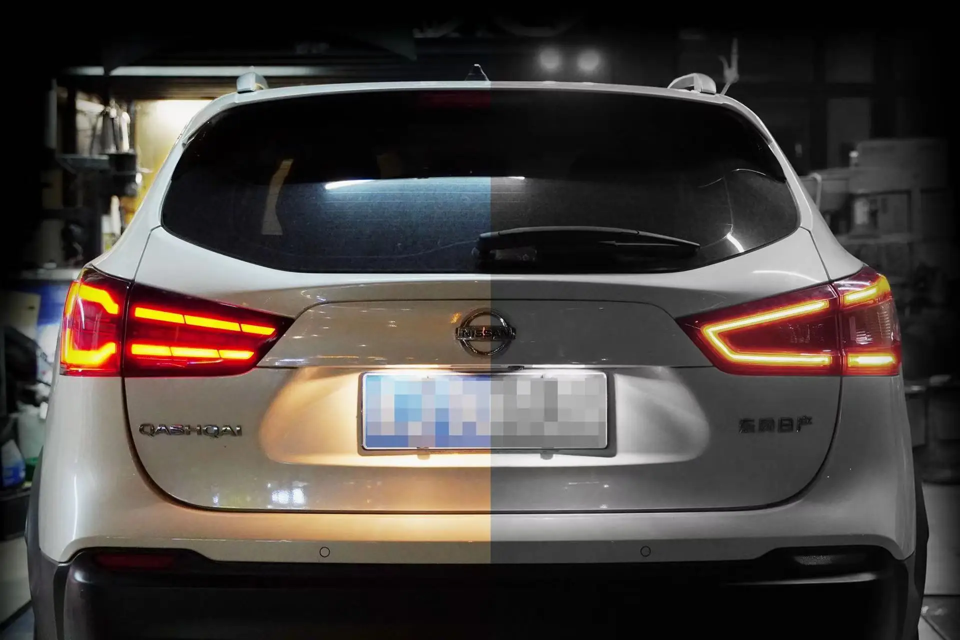 Car Modified Tail Light LED Tail Lamp for Nissan Qashqai Rear Lamp 2016-2021