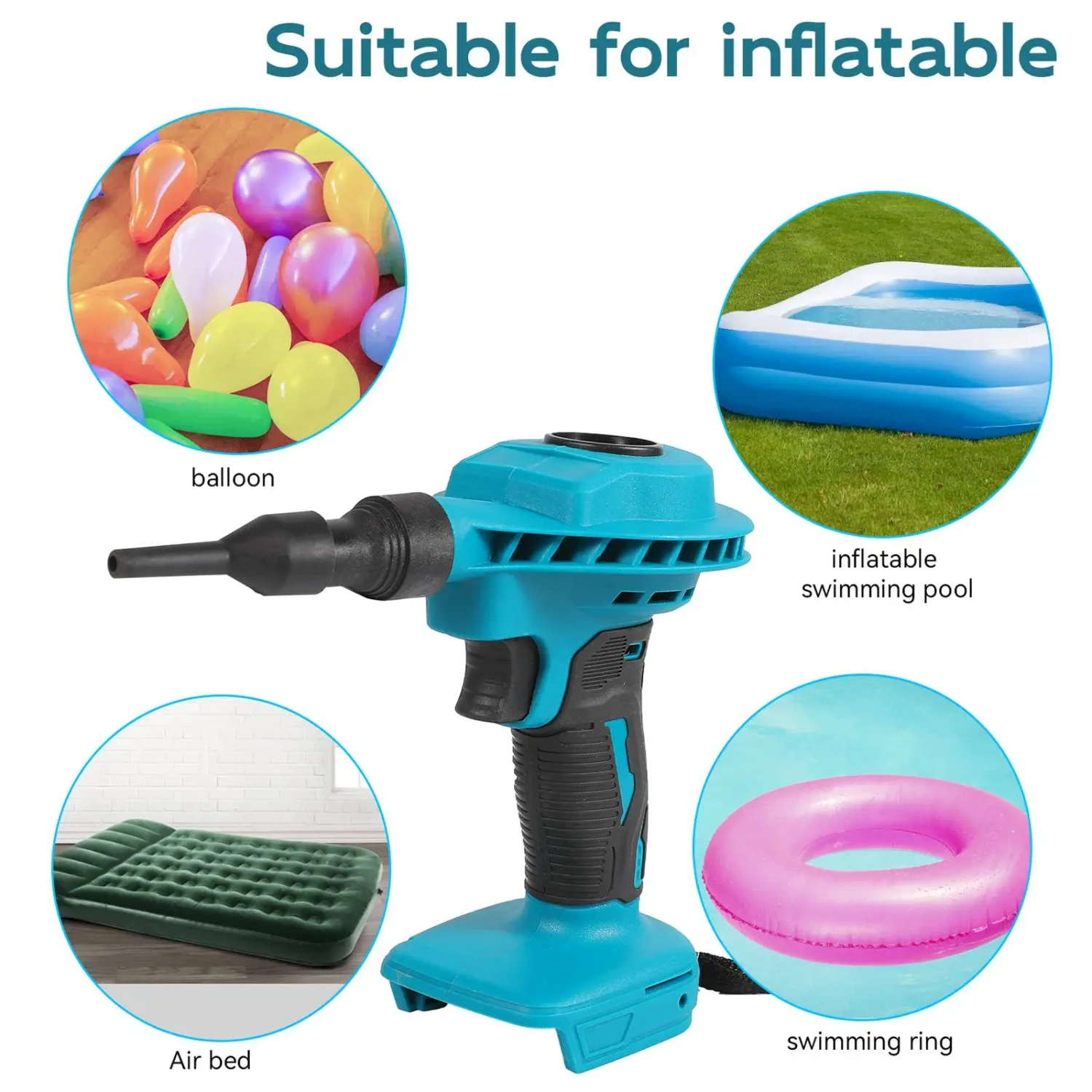 Cordless Vacuum Cleaner Dust Collector Handheld Power Tools - Air Blower Garden Computer Keyboard Spray