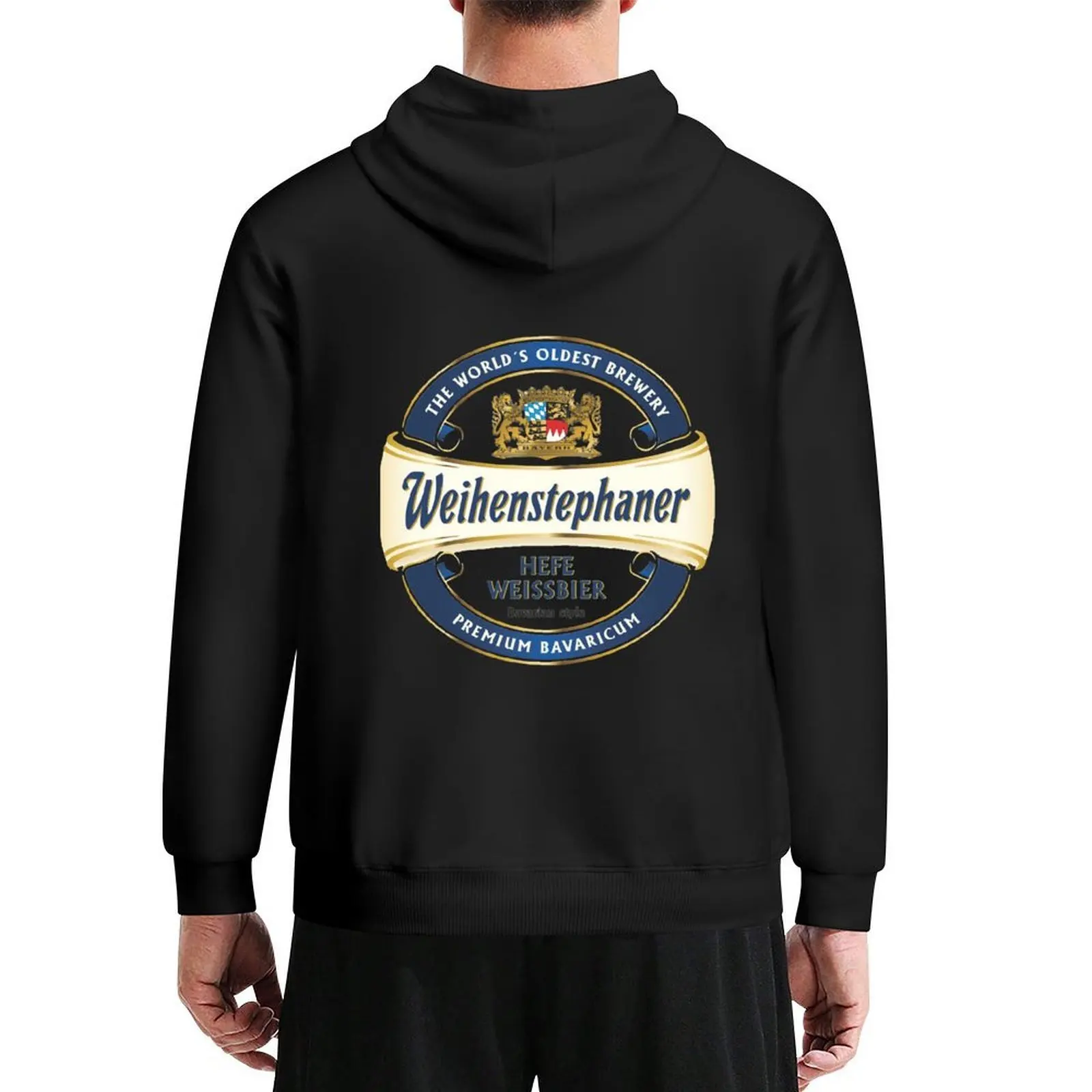 Weihenstephaner-Beer Essential Hoodie anime clothing men's clothing autumn clothes autumn new products man hoodie