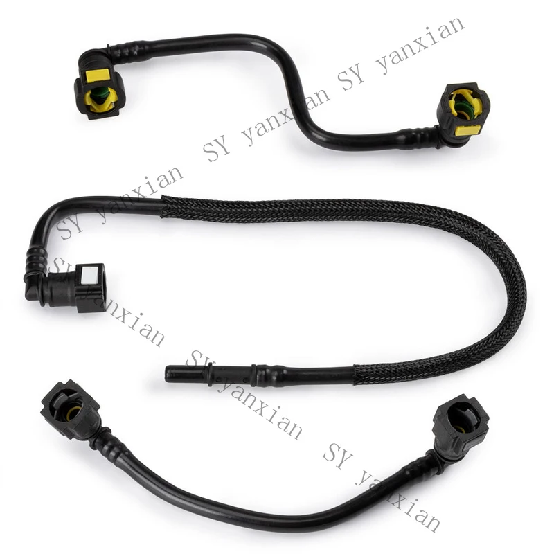 SY+ 4PCS of Fuel Filter Kit Fuel Lines 1634770701 For Mercedes ML320 ML430 ML55 AMG