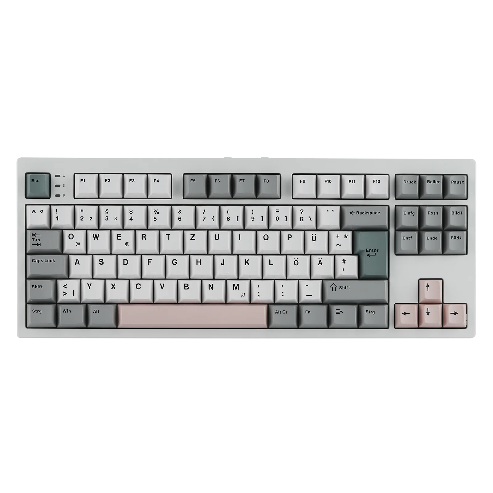 EPOMAKER TH87 ISO-DE Tenkeyless Mechanical Keyboard