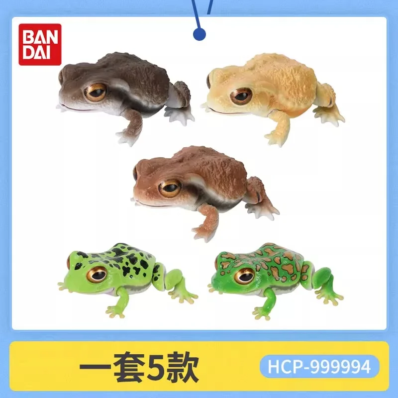 

Оригинальная Bandai Gashapon, большая биологическая карта, рогатая лягушка, Lepidobatrachus wellness, имитация подвижной фигурки, модель