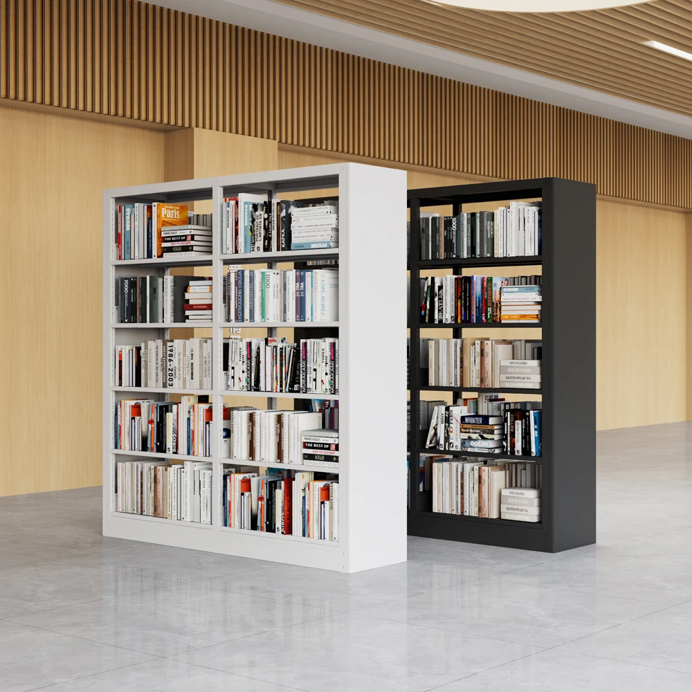 ชั้นวางหนังสืออุตสาหกรรม 4 ชั้น และชั้นวางหนังสือสำหรับห้องสมุด