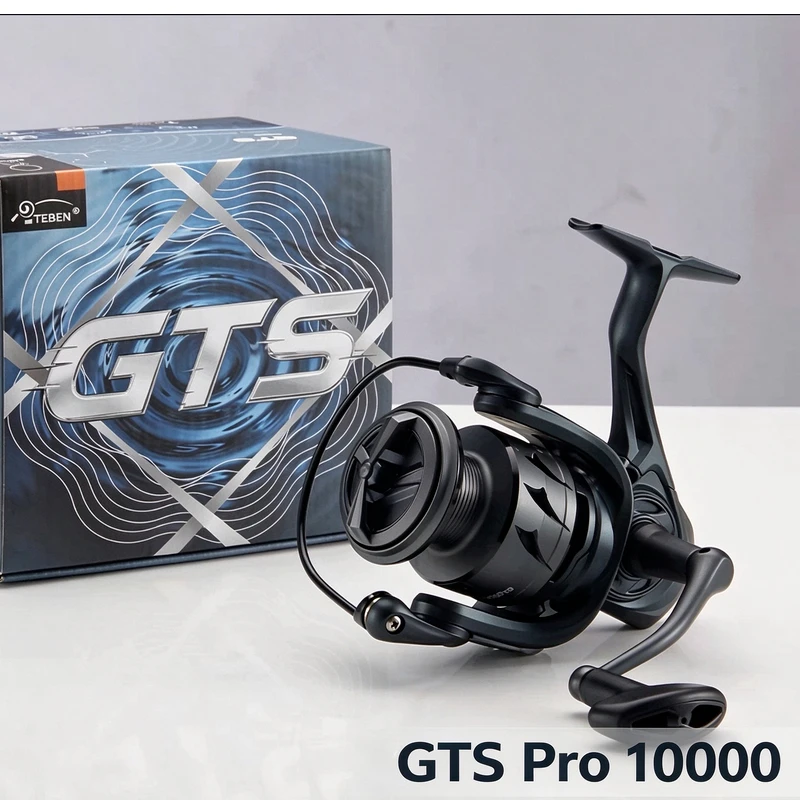 Gtspro Spinning Reel 235g 5bb 5.2:1 Aluminum Spool Long Cast Reversible Handle Saltwater Resistant Freshwater Saltwater Big Game