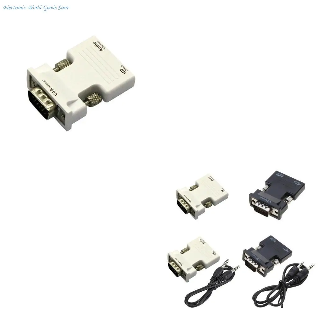 

A3PD HDMI-совместимый преобразователь «мама» в «папа» 3,5 мм, адаптер аудиокабеля 1080PFHD