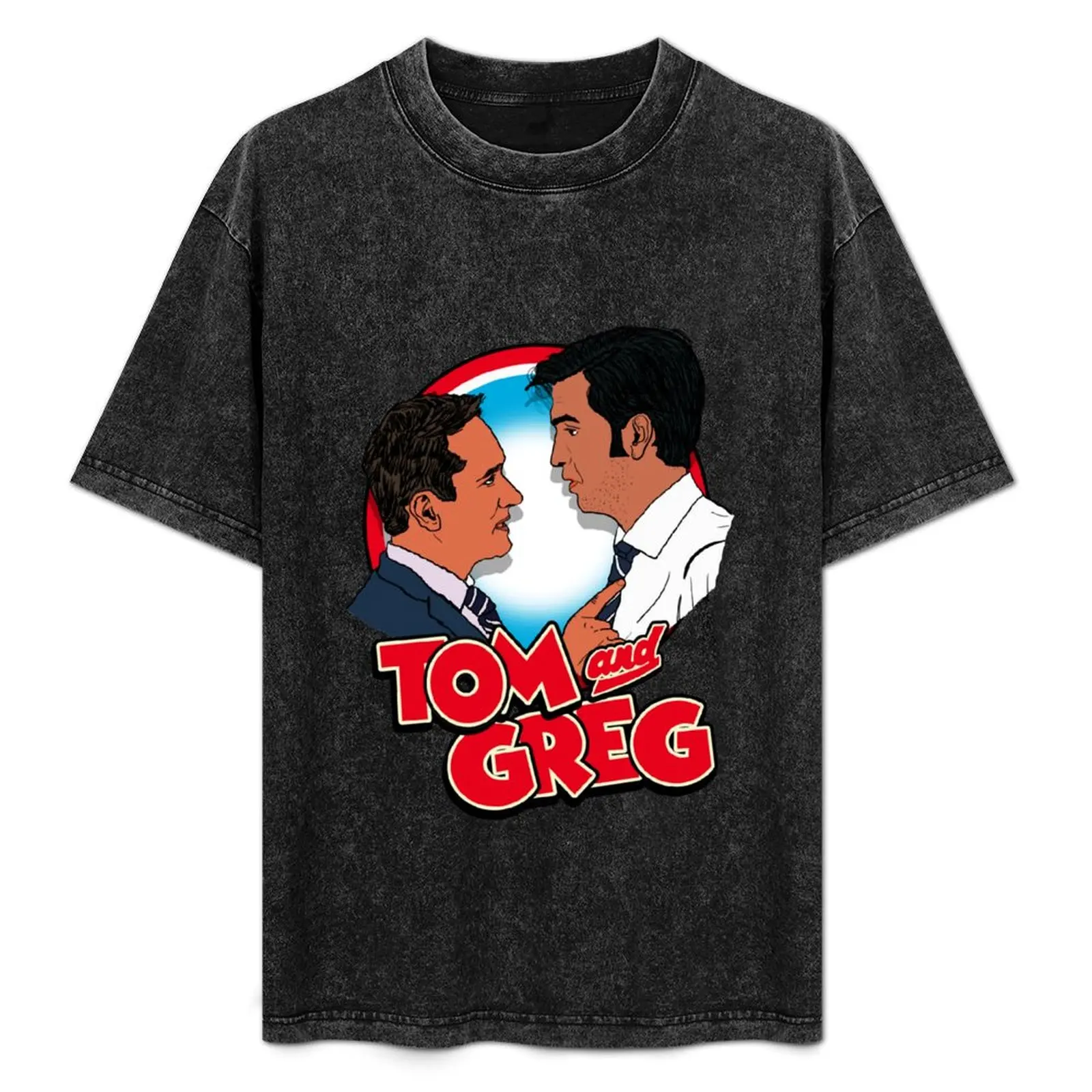 

Wambs gans and Greg The Throne Cousin Succession Movie Power T-Shirt Minimalist Plain Crew Neck T-Shirt