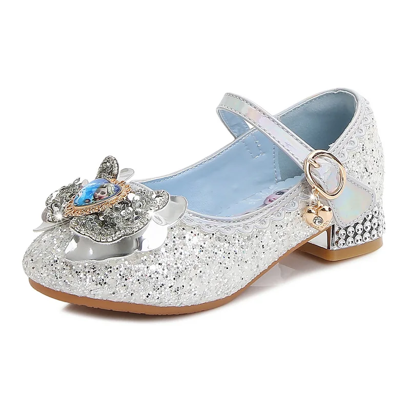 

Disney kids frozen princess cute Sandals Casual shoes soft bottom sports shoes for girl gift
