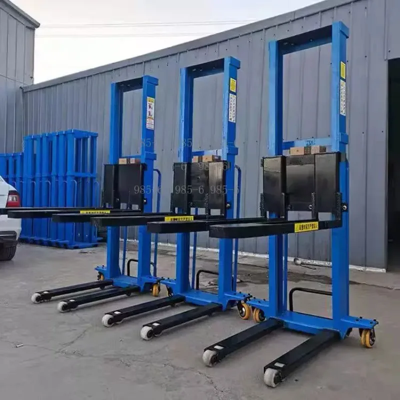 1.3M Lifting Height Electric Hydraulic Cart, 500kg & 1000kg Optional Load for Truck Cargo Handling